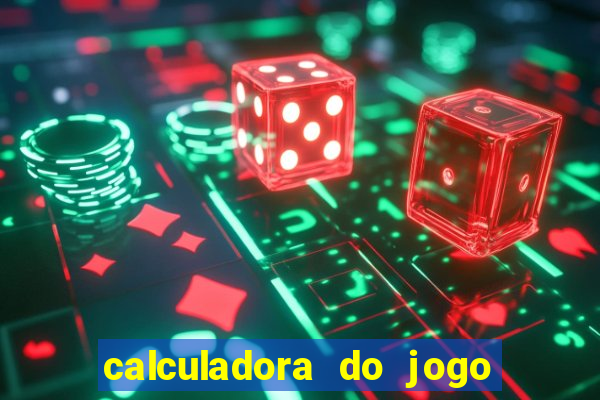 calculadora do jogo do bicho